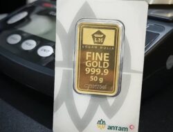 Harga Emas 3 April 2026 Turun Tipis, Tetap Bertahan Tinggi di Tengah Ketidakpastian Global