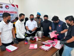 Berau Musnahkan 152 Gram Sabu, Tujuh Tersangka Diproses