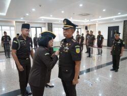 Kajati Kaltim Lantik Asisten Pidana Militer Baru