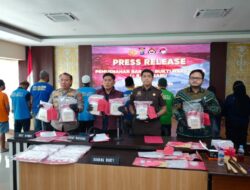 Polres Berau Musnahkan 8 Kg Sabu, 16 Tersangka Diproses